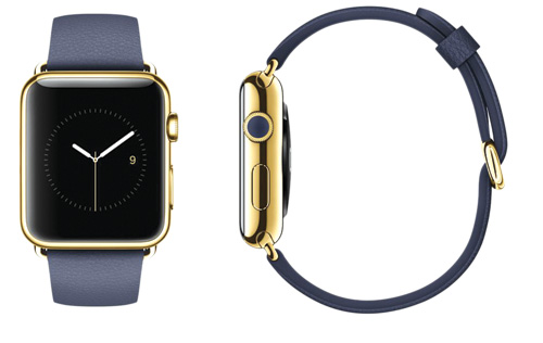  Apple Watch nguyên bản có vỏ bằng vàng - Ảnh: Apple