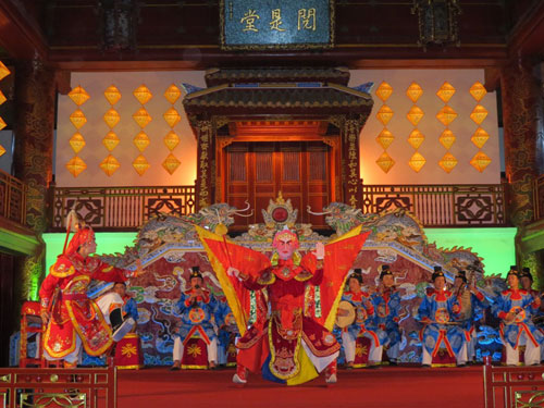 Khai trương chương trình biểu diễn nghệ thuật và chỉnh trang nội thất di tích Duyệt Thị Đường, Đại nội Huế