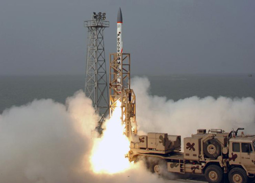 Một vụ thử nghiệm tên lửa đánh chặn của Ấn Độ - Ảnh: Reuters