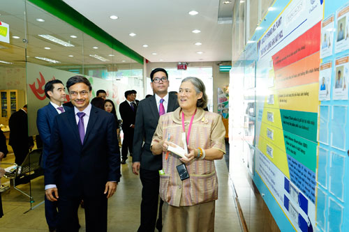 Công chúa Thái Lan Maha Chakri thăm nhà máy Unilever Việt Nam 2