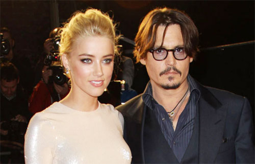 Vợ chồng Johnny Depp - Ảnh: Masterherald