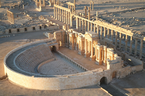 Palmyra từng thu hút đông đảo du khách trước khi xung đột nổ ra ở Syria vào năm 2011 - Ảnh: AFP