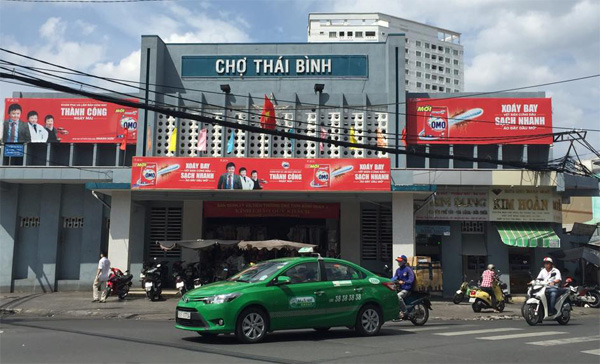 Chợ Thái Bình ngày nay xây dựng trên khu đất chợ trời đầu tiên ở Sài Gòn - Ảnh: Quỳnh Trân