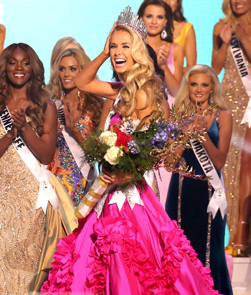 Olivia Jordan đăng quang Hoa hậu Mỹ 2015 - Ảnh: US MAGAZINE