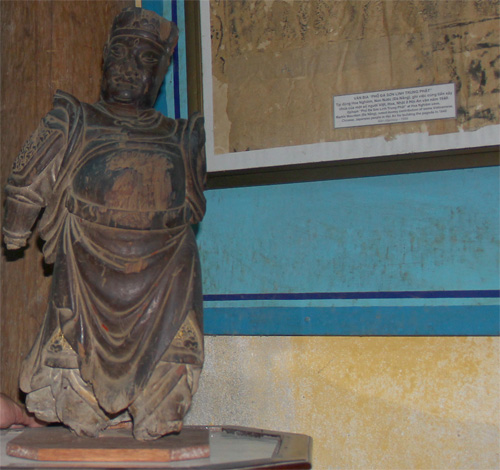 Tượng gỗ miếu Bắc Đế trấn võ tại Bảo tàng Lịch sử - văn hóa Hội An	 - Ảnh: H.X.H