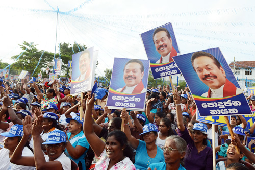 Dự kiến khoảng 15 triệu người ở Sri Lanka sẽ đi bỏ phiếu bầu cử trong ngày 17.8 - Ảnh: AFP