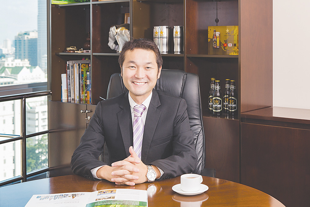 Ông Osamu Beppu - Giám đốc kinh doanh và tiếp thị của Công ty TNHH Sapporo Việt Nam - Ảnh: Sapporo