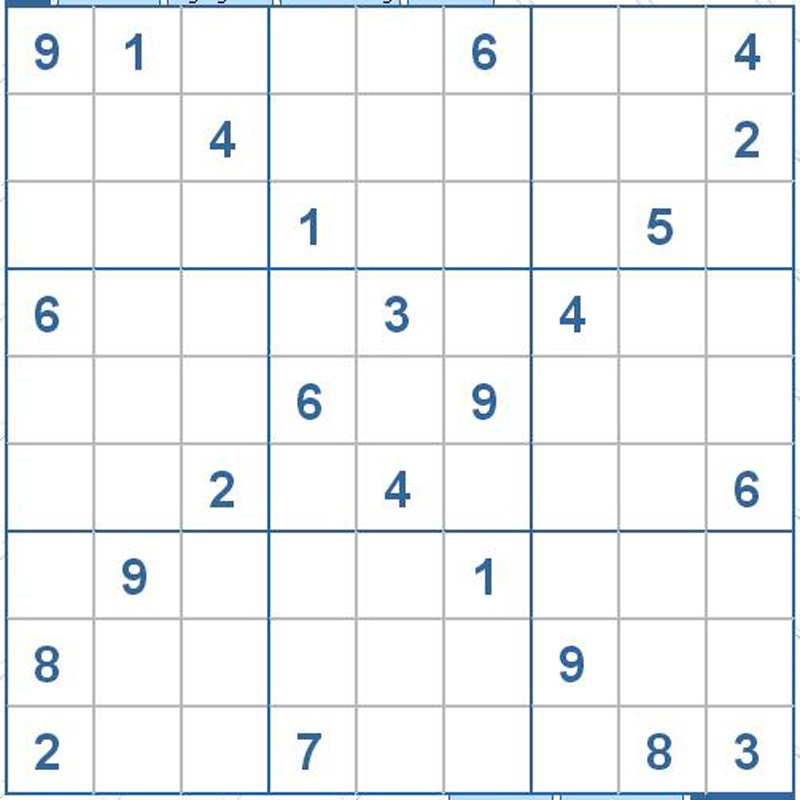 Mời các bạn thử sức với ô số Sudoku 3155 mức độ Khó