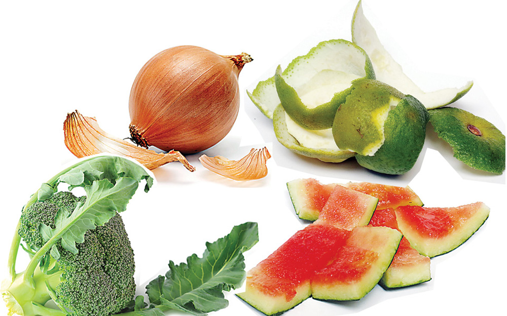 Lá bông cải, vỏ hành, vỏ dưa hấu, vỏ cam... đều có mặt lợi ích cho sức khỏe - Ảnh: Shutterstock - Hạ Huy
