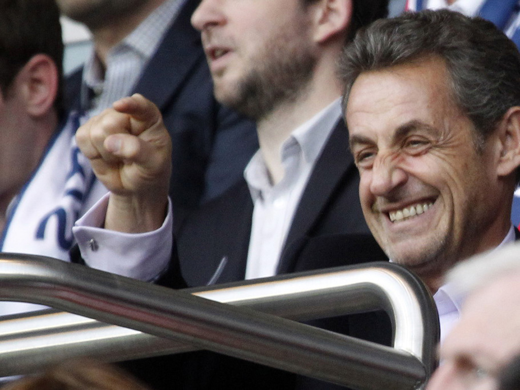 Cựu Tổng thống Pháp Nicolas Sarkozy biến PSG thành thế lực hùng mạnh - Ảnh: AFP