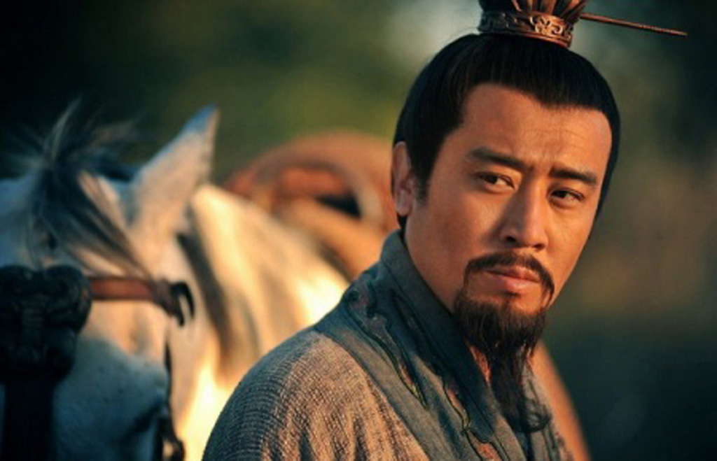 Vu Hòa Vỹ nổi tiếng với vai Lưu Bị trong Tân Tam quốc diễn nghĩa - Ảnh chụp từ clip