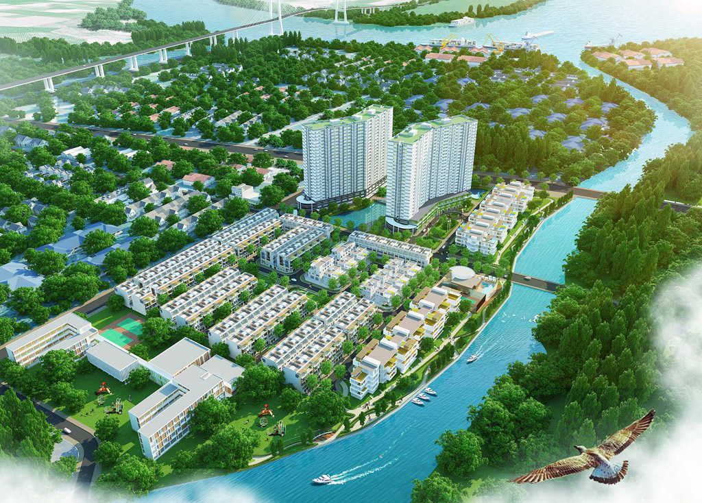  Phối cảnh Jamona Apartmnet trong khu đô thị Jamona City