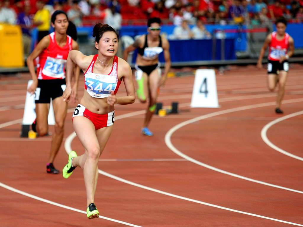 Nguyễn Thị Huyền gặp khó khăn trong việc tìm suất tham dựOlympic 2016 - Ảnh: Khả Hòa