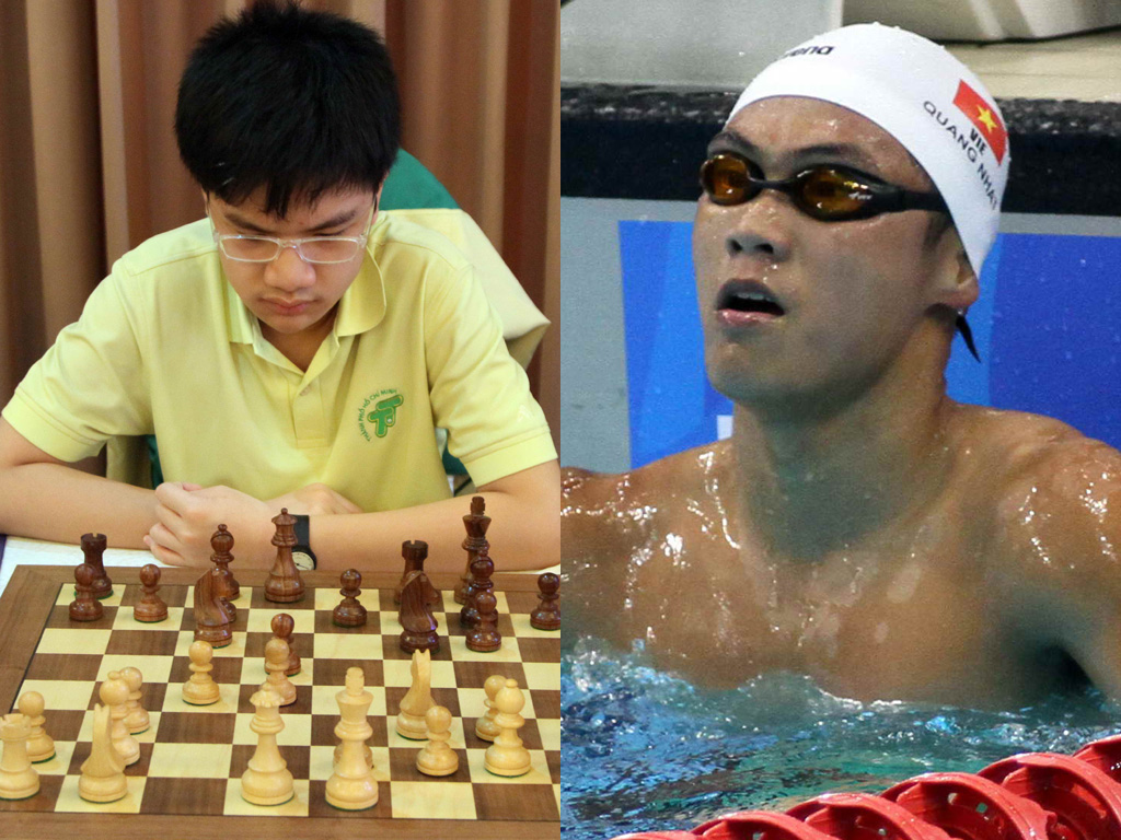 Anh Khôi (trái) và Lâm Quang Nhật đều không có tên trong top 10 - Ảnh: Khả Hòa