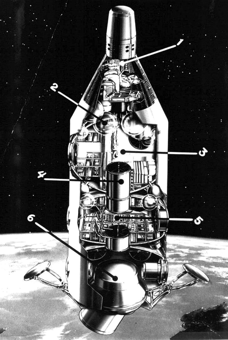 Tàu Gemini được thiết kế lại cho dự án MOL - Ảnh: NASA