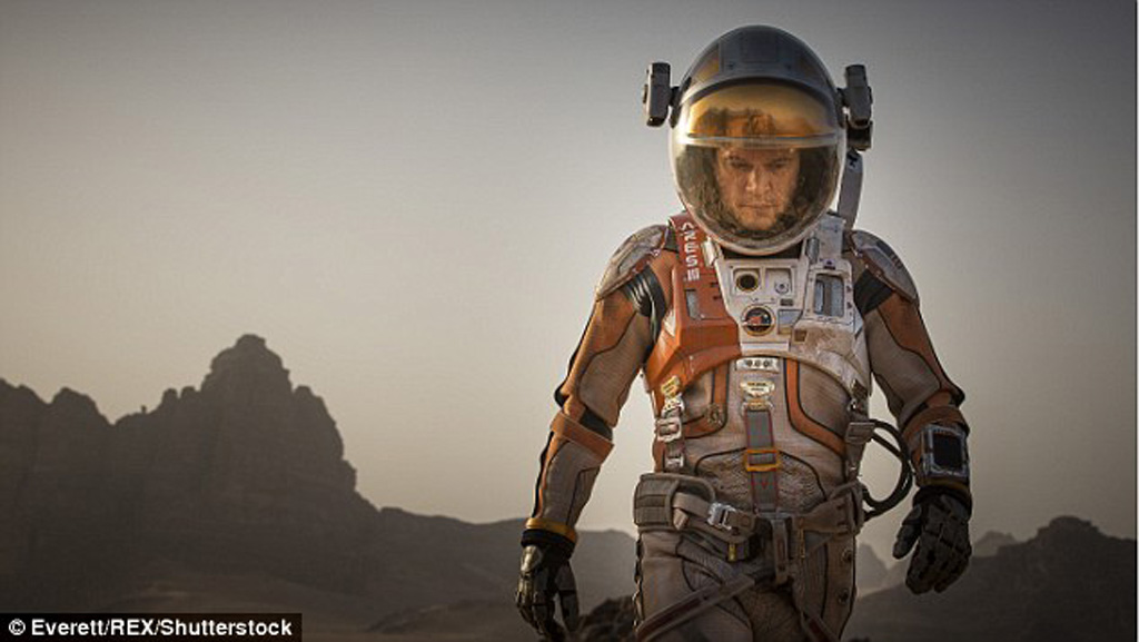 The Martian là phim đem lại tỉ lệ lợi nhuận cao nhất trong số 8 đề cử (474%) - Ảnh: Shutterstock