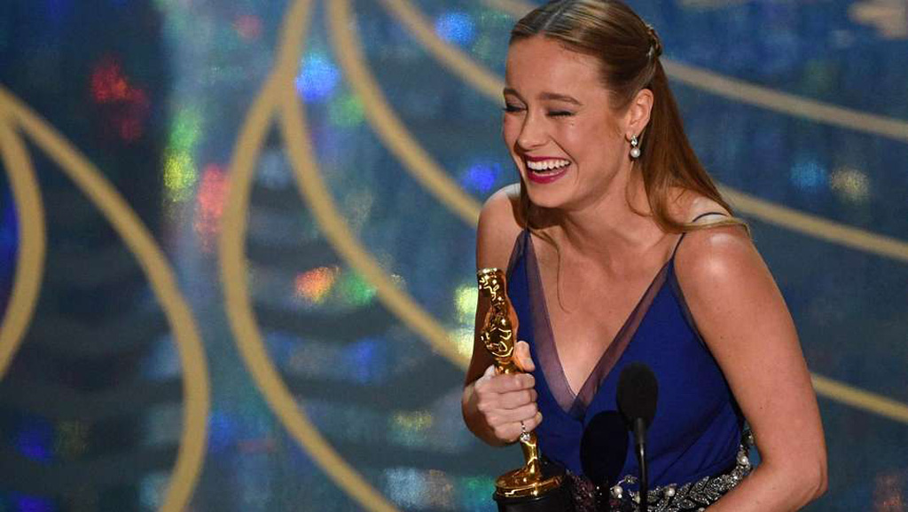 Brie Larson “ẵm” giải Oscar ở ngay lần đề cử đầu tiên trong sự nghiệp - Ảnh: AFP