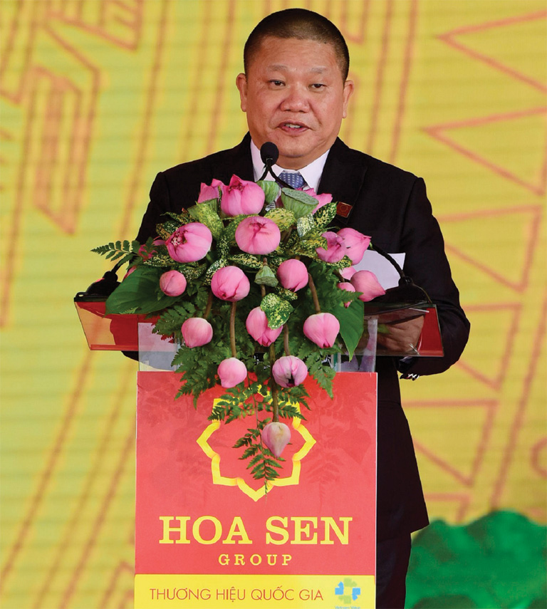 Ông Lê Phước Vũ phát biểu tại sự kiện