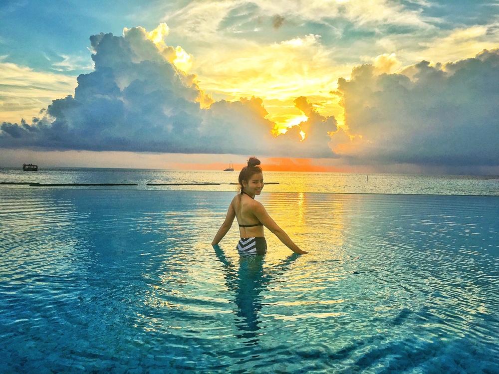 Phương Trinh Jolie kheo thân hình nóng bỏng ở đảo thiên đường Maldives 4