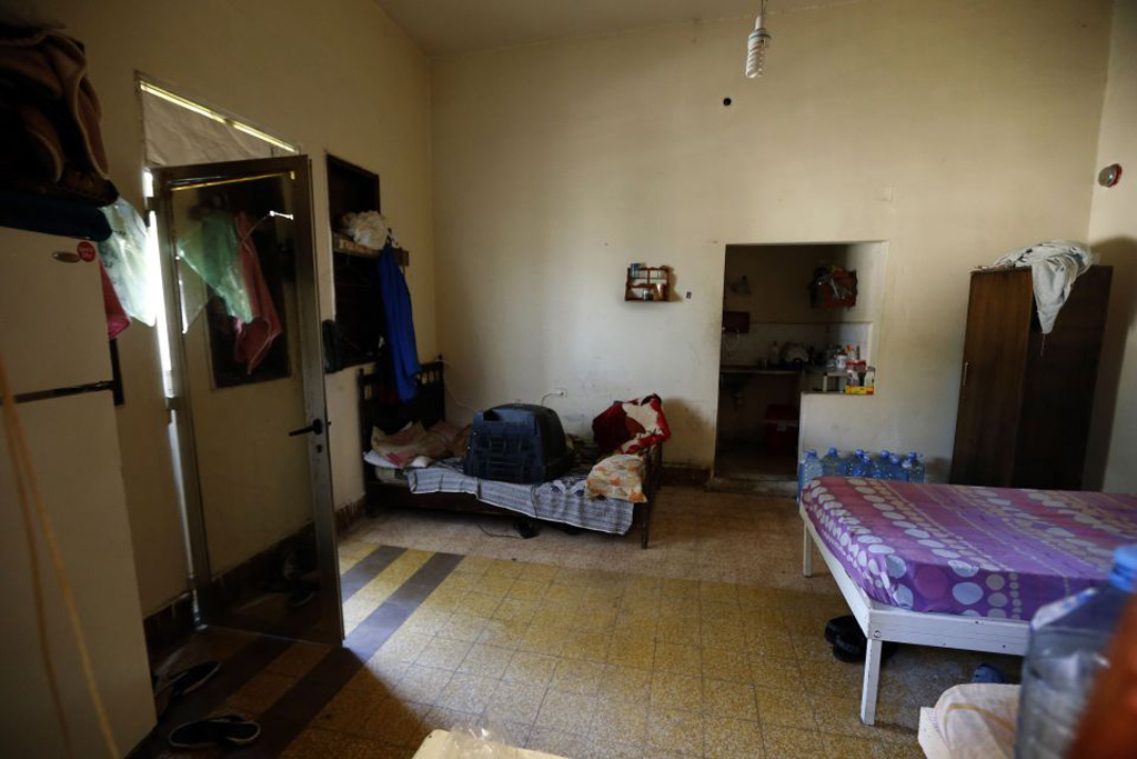 Căn phòng mà những người phụ nữ Syria từng bị tra tấn - Ảnh: Getty Images