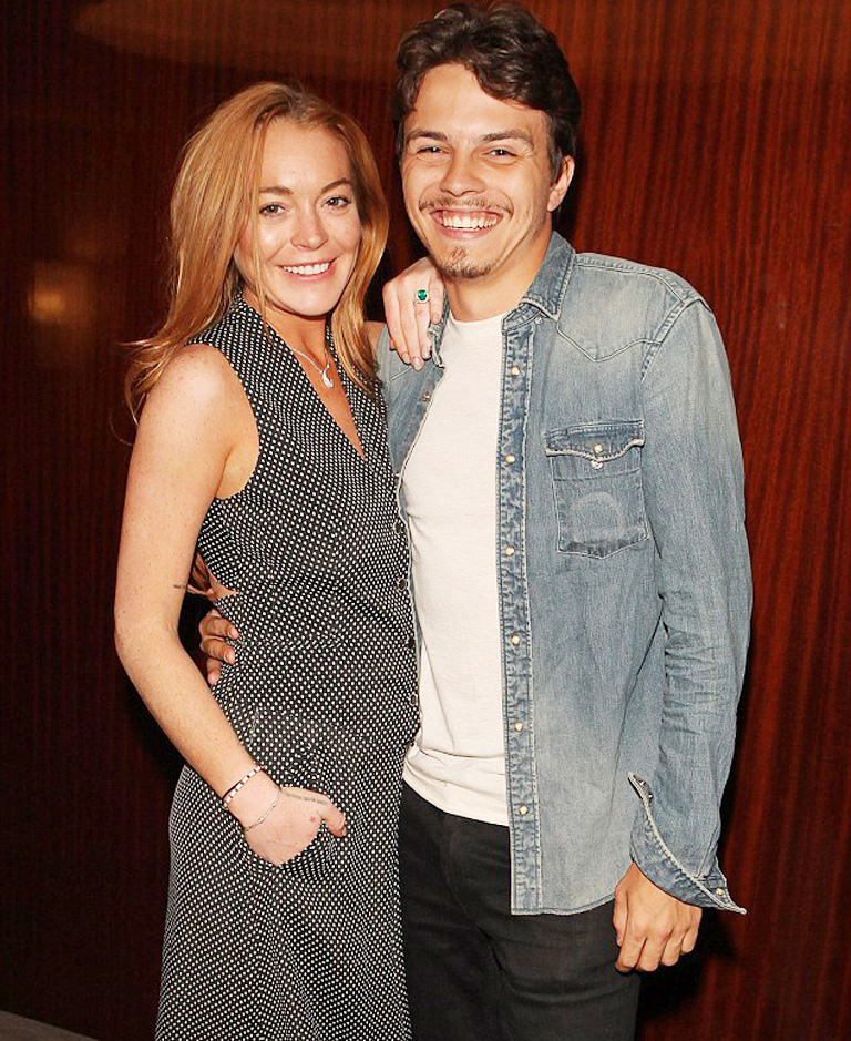 Cặp đôi Lindsay Lohan - Egor Tarabasov thuở còn mặn nồng