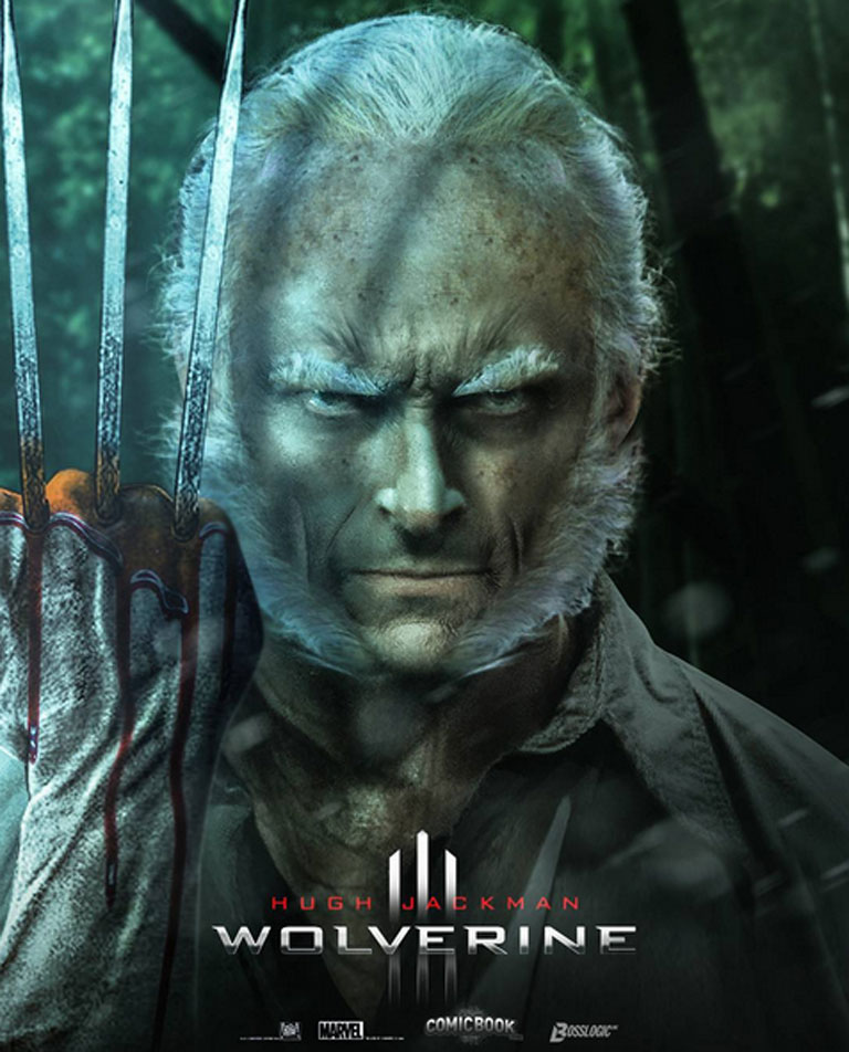 Dự đoán hình ảnh Người sói Old Man Logan trong Wolverine 3 của fan yêu điện ảnh ẢNH: INSTAGRAM BOSSLOGIX