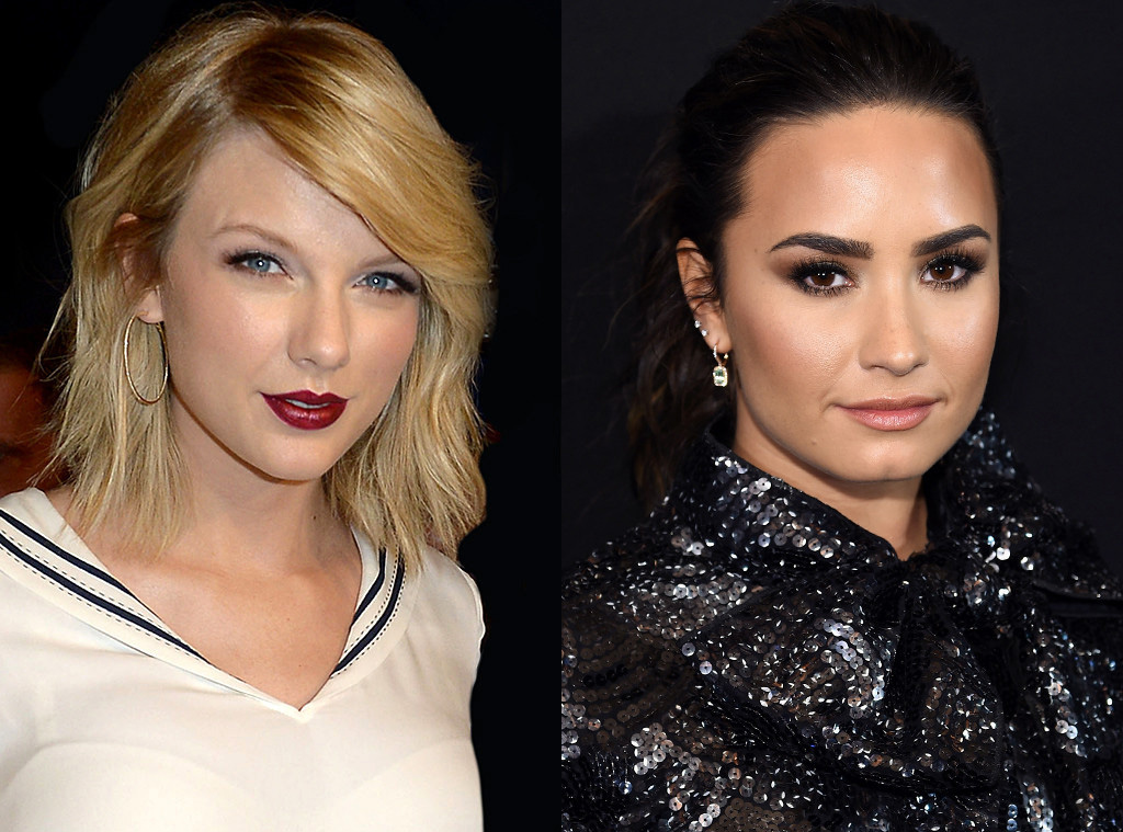 Demi Lovato thẳng thắn nói cảm nghĩ về hội bạn chơi thân của Taylor Swift - Ảnh: AFP/GETTY