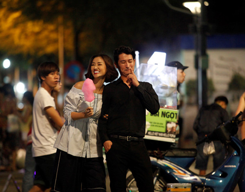 Đôi trai tài gái sắc Maya và Huy Khánh trên màn ảnh - ẢNH: Thanh Nien Online