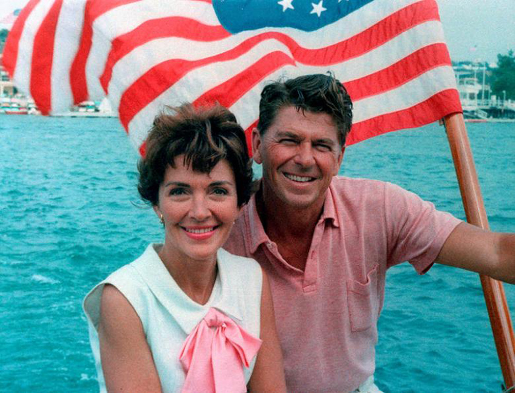 Ronald và Nancy Reagan là một trong những chuyện tình đẹp nhất tại Nhà Trắng - Ảnh: Reuters