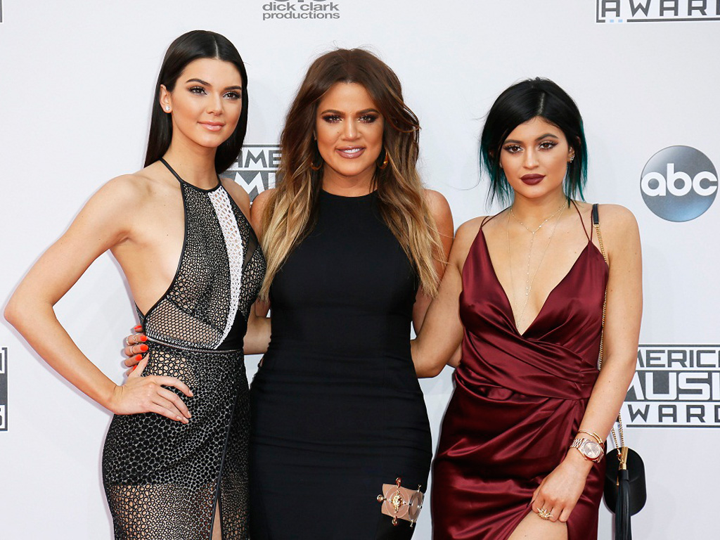 Kendall Jenner, Khloé Kardashian và Kylie Jenner (từ trái qua) đều có tên trong bảng xếp hạng - Ảnh: Reuters