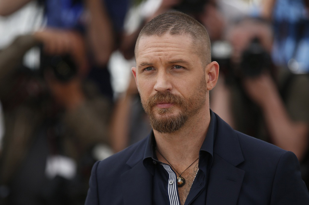  Tom Hardy tụt ba hạng từ vị trị đầu xuống vị trí thứ tư trong danh sách năm nay - Ảnh: Reuters