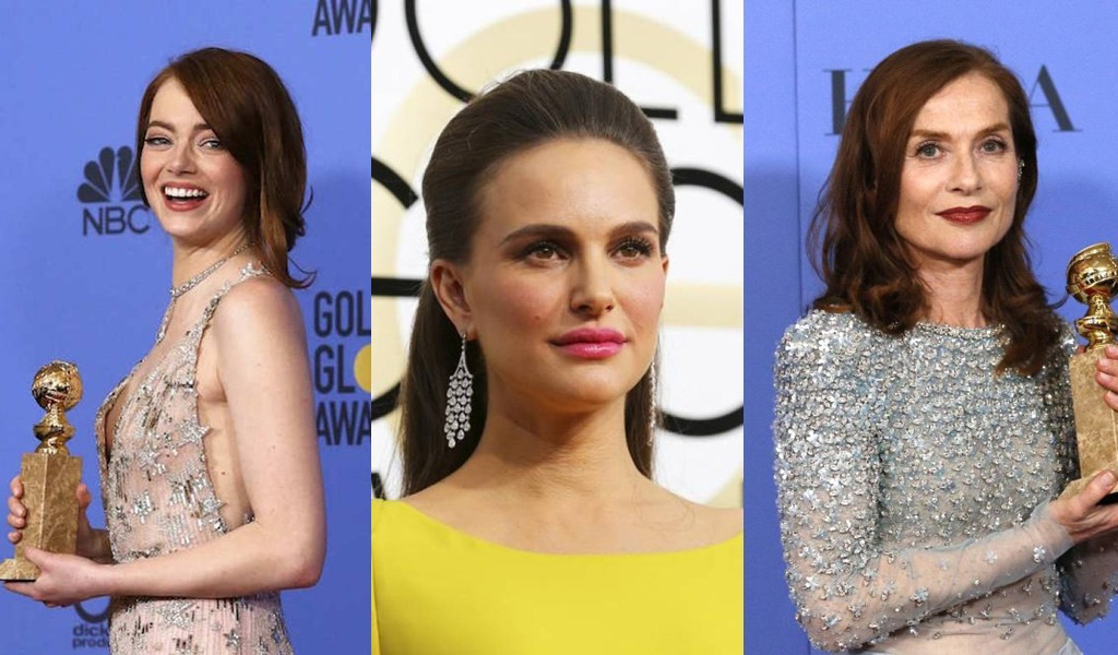 Emma Stone, Natalie Portman và Isabelle Huppert hồi hộp chờ đợi công bố của Viện Hàn lâm - 