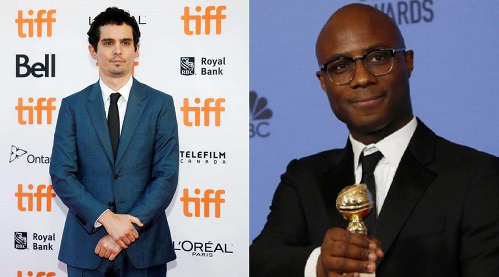 Damien Chazelle và Barry Jenkins so kè tại hạng mục đạo diễn xuất sắc - Ảnh: Reuters