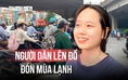 Người dân Hà Nội hào hứng đón không khí lạnh đầu mùa