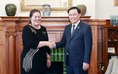 Chủ tịch Quốc hội Vương Đình Huệ hội kiến Toàn quyền New Zealand Dame Cindy Kiro