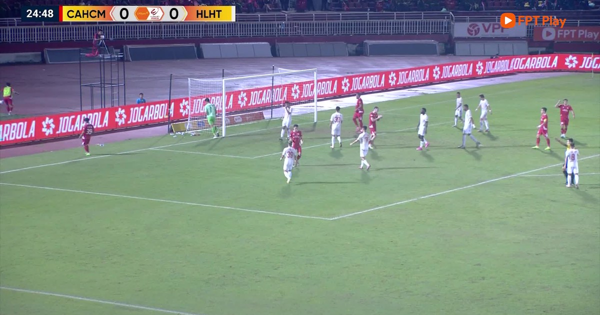 Highlight CLB Công an TP.HCM 0-0 Hà Tĩnh: Đội khách không tận dụng được lợi thế hơn người