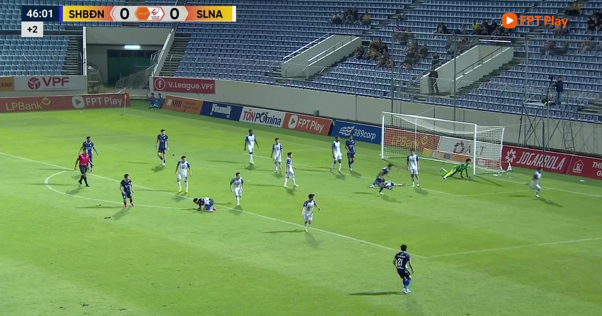 Highlight Đà Nẵng 1-1 SLNA: Đánh rơi chiến thắng phút bù giờ