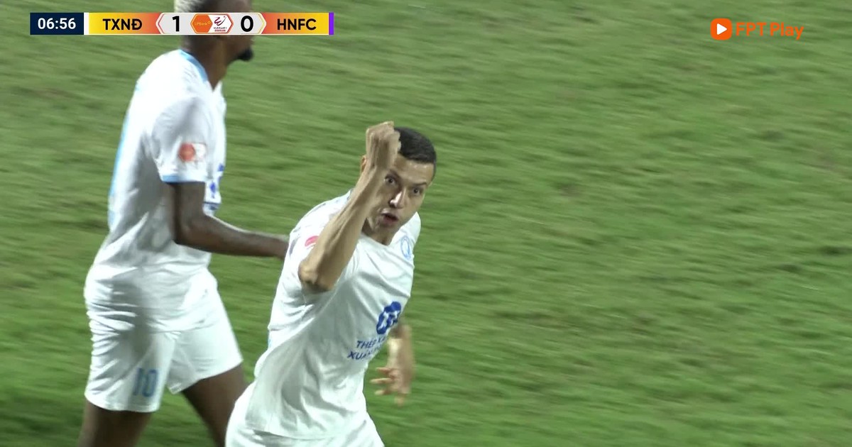 Highlight Nam Định 1-1 Hà Nội: Siêu phẩm của Xuân Mạnh