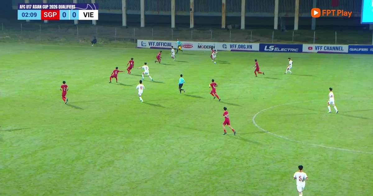 Highlight U.17 Singapore 0-6 U.17 Việt Nam: Chiến thắng thật áp đảo