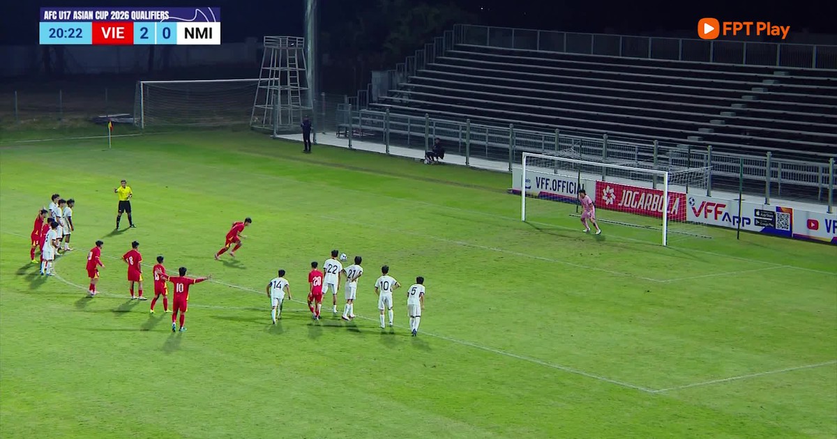 Highlight U.17 Việt Nam 14-0 U.17 Quần đảo Bắc Mariana: Mưa bàn thắng để giành ngôi đầu