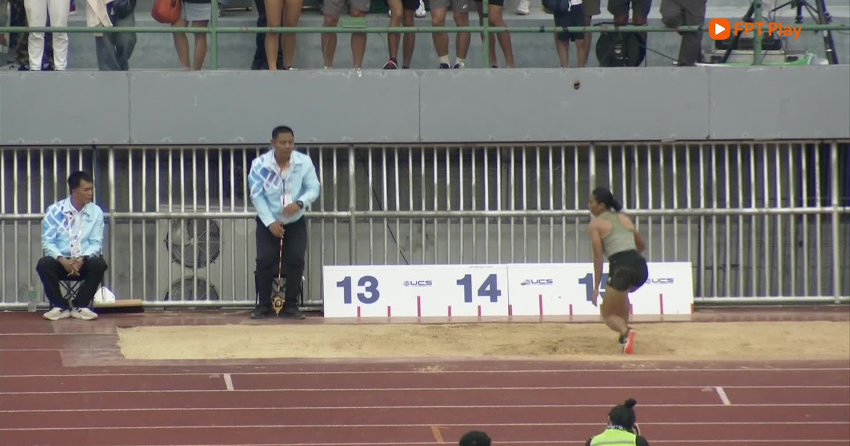 Highlight điền kinh SEA Games 33 ngày 13.12: Khoảnh khắc Nguyễn Thị Oanh băng băng về đích