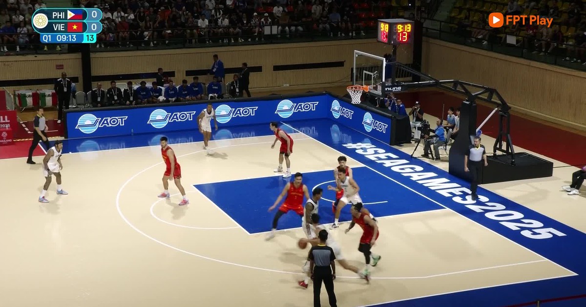 Highlight bóng rổ nam Việt Nam - Philippines: Không gây được bất ngờ