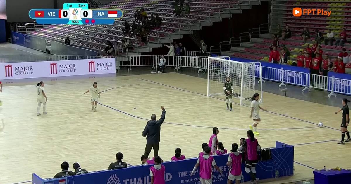 Highlight chung kết futsal nữ Việt Nam 5-0 Indonesia: HCV đẳng cấp