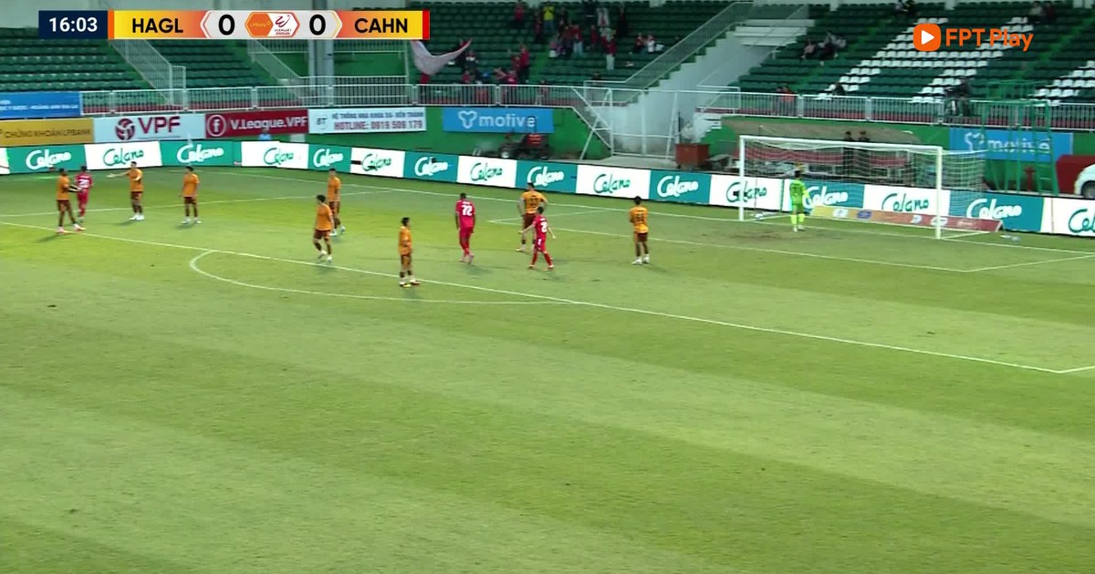 Highlight CLB HAGL 1-3 CLB CAHN: Tiến sát ngôi đầu của Ninh Bình