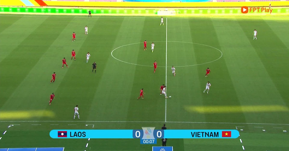 Highlight U.23 Việt Nam 2-1 U.23 Lào: Màn trình diễn của Đình Bắc