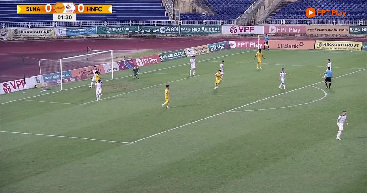 Highlight CLB SLNA 1-2 CLB Hà Nội | Vòng 22 V-League 2024-2025