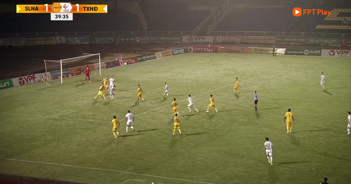 Highlight CLB SLNA 2-3 CLB Nam Định: Ngôi vương trong tay đương kim vô địch