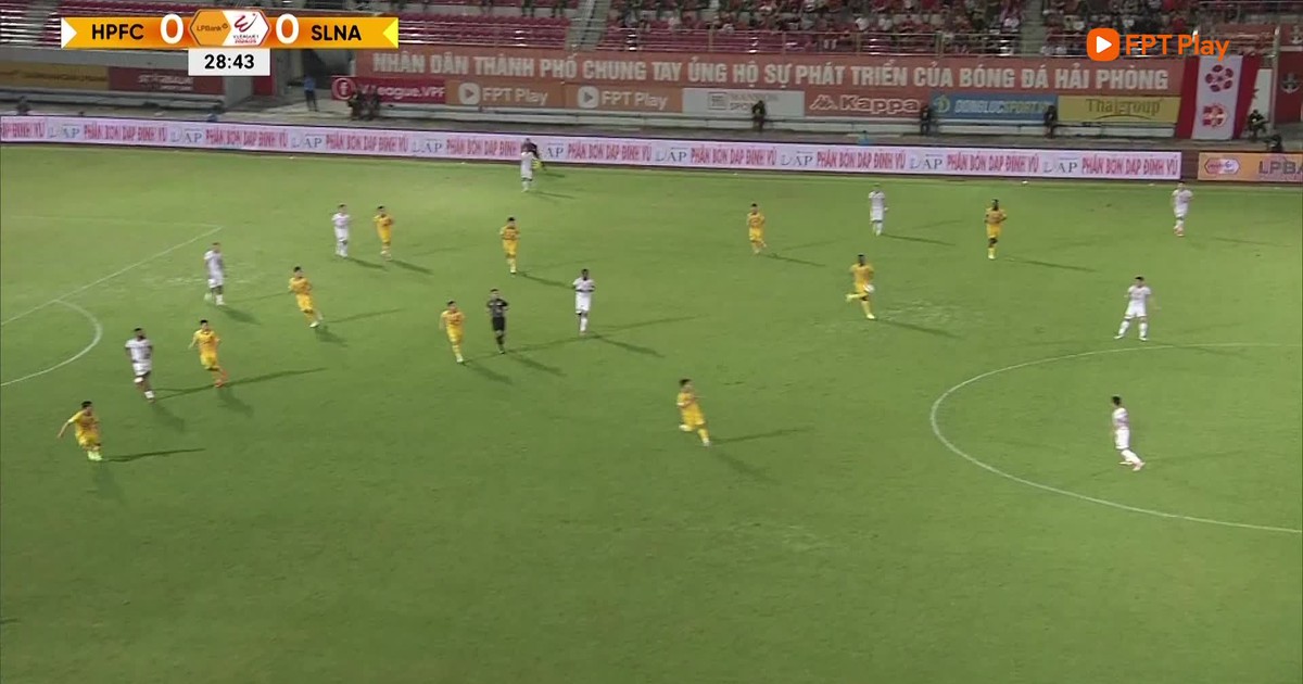 Highlight CLB Hải Phòng 0-0 CLB SLNA | Vòng 21 V-League 2024-2025
