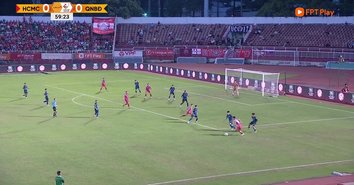 Highlight CLB TP.HCM 1-0 CLB Bình Định: Đương kim á quân 99% rớt hạng