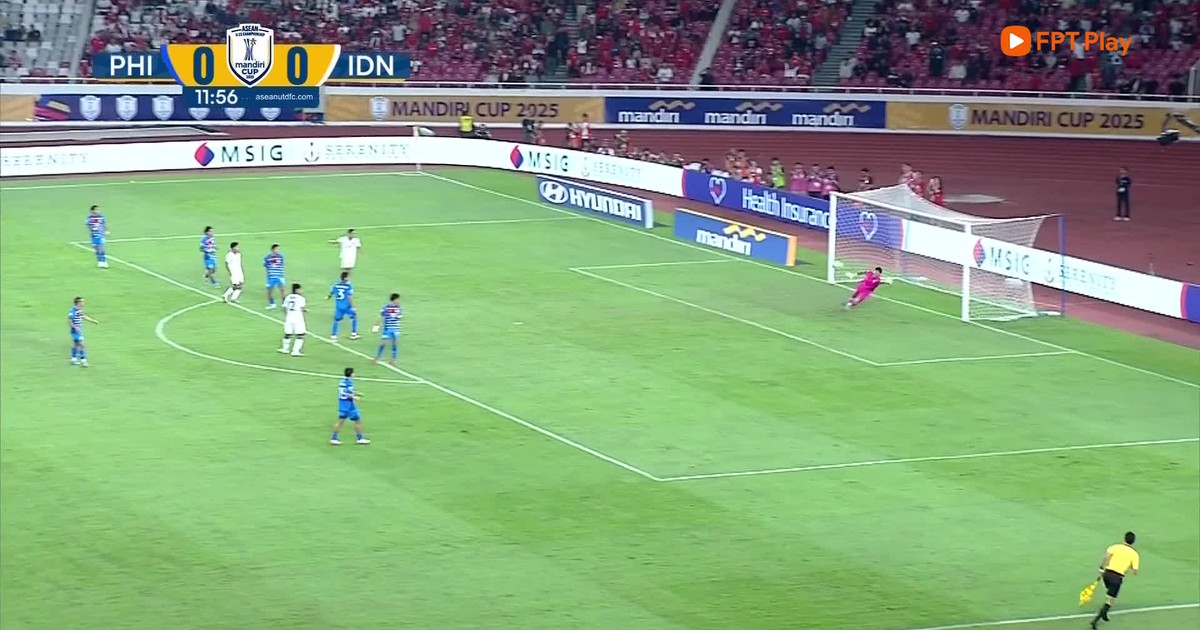 Highlight U.23 Indonesia 1-0 U.23 Philippines: Thắng kịch tính, chủ nhà vững ngôi đầu